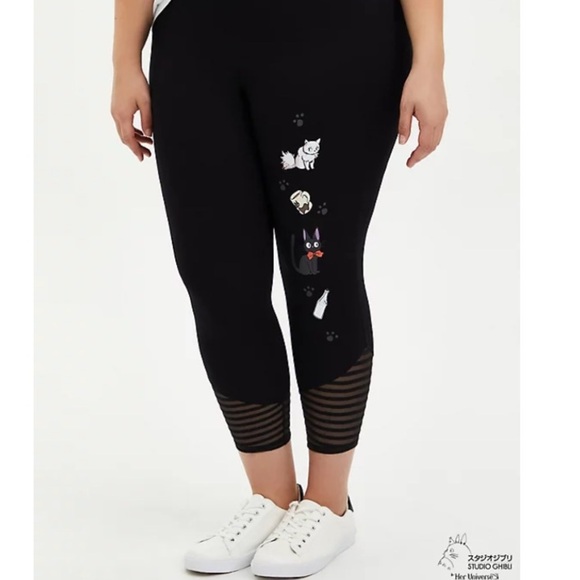 NWT TORRID HER UNIVERSE STUDIO GHIBLI KIKI LEGGING - Picture 3 of 7